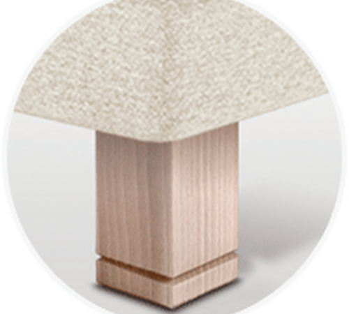 Sonpura Füße Madera Cuadrada 15 cm