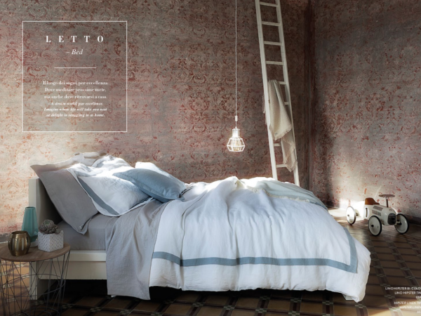 Felli Graziano Bettbezug-Set Lino Hipster Tinta Unita