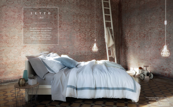 Felli Graziano Bettbezug-Set Lino Hipster Tinta Unita